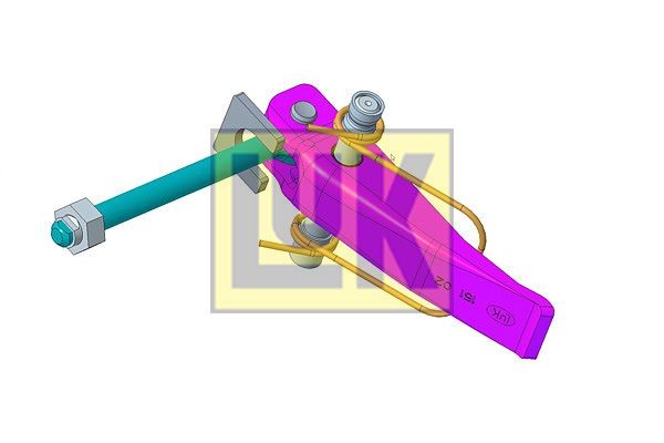 LuK 415 0542 09 Volanta cu masa dubla PASSAT 1.8 TSI 152 CP benzina 2011