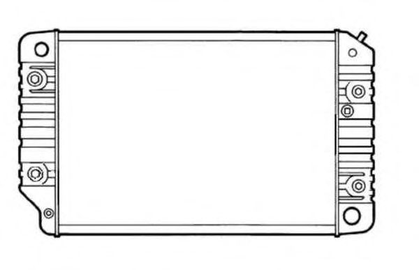 NRF Radiaator, mootorijahutus Artikli number: 50252 soodsalt