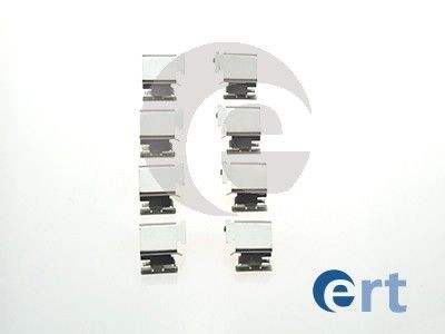 ERT 420008 Monteringssæt til bremseklodser PARTNER 1.9 D 69 HK Diesel 2013