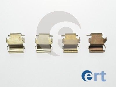 ERT 420080 Monteringssæt til bremseklodser SAPPORO 2.0 90 HK Benzin 1980
