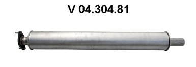 EBERSPÄCHER Front Silencer Article number: 04.304.81 cheaply
