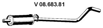 EBERSPÄCHER Front Silencer Article number: 08.683.81 cheaply