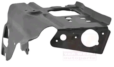 VAN WEZEL 4371662 Headlight Base TWINGO 1.2 Turbo 100 PS Petrol