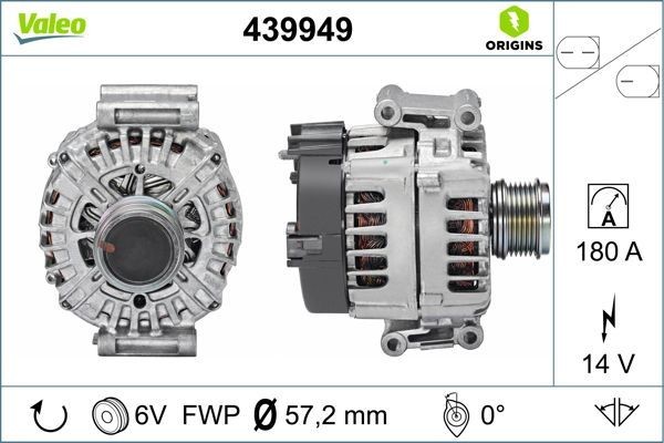 VALEO Generaator Artikli number: 439949 soodsalt