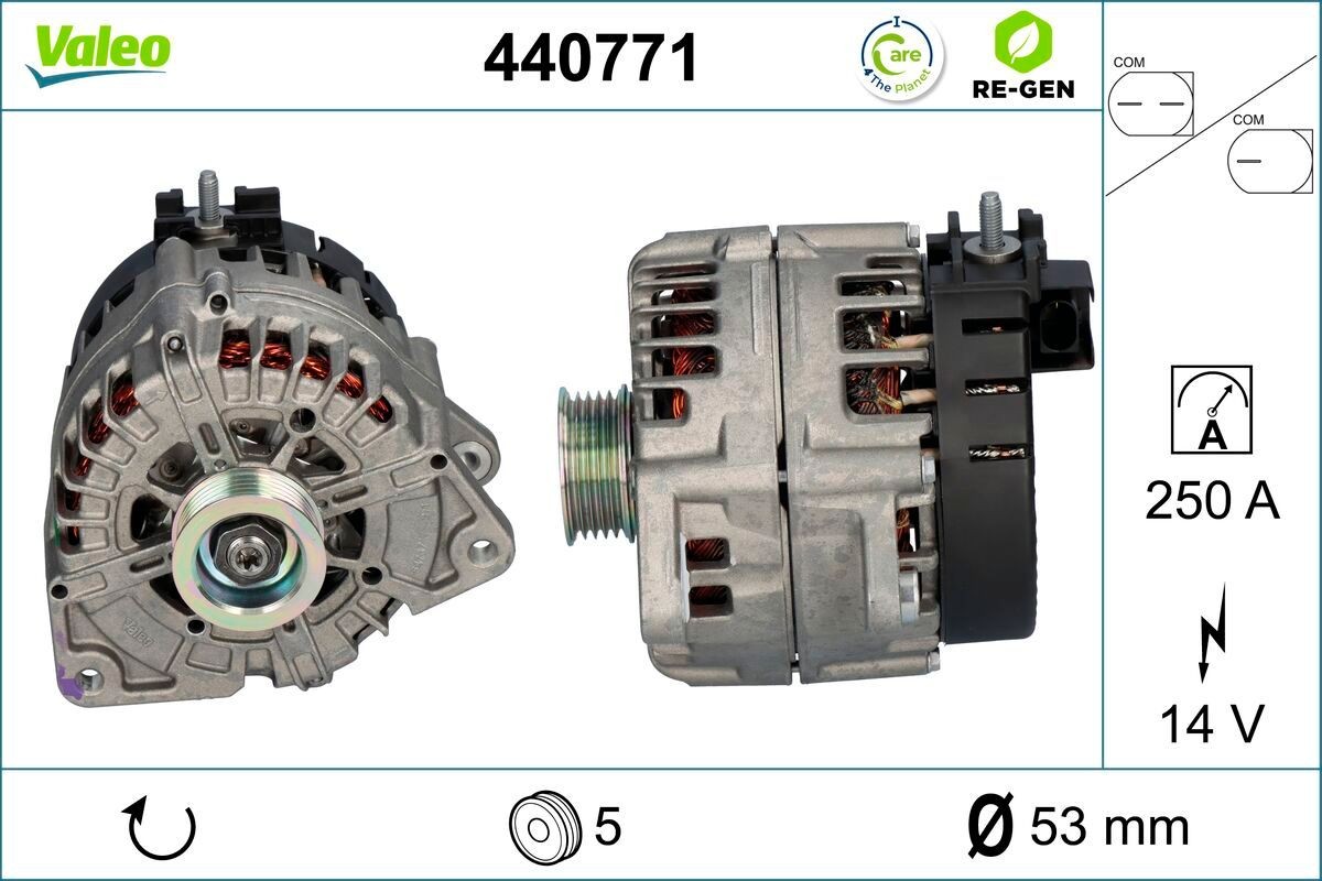 VALEO Generaator Artikli number: 440771 soodsalt