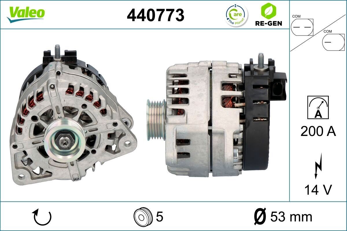 VALEO Generaator Artikli number: 440773 soodsalt