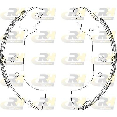 ROADHOUSE Brake Shoe Article number: 4417.00 cheaply