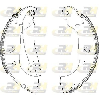 ROADHOUSE Brake Shoe Set Article number: 4417.01 cheaply