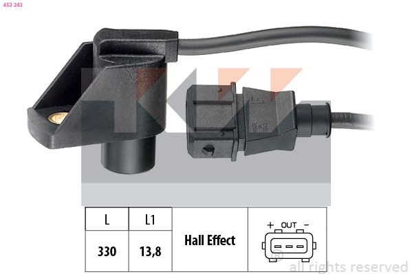 KW Sensor, knastakselposition Varenummer: 453 243 billige
