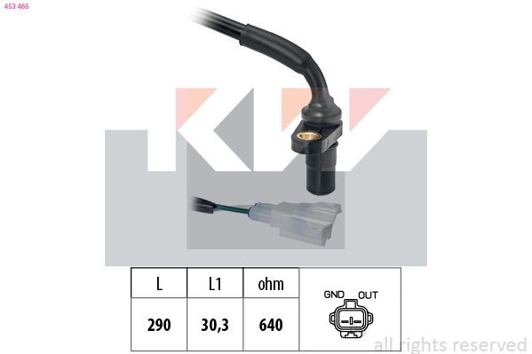 KW Sensor, RPM Article number: 453 465 cheaply