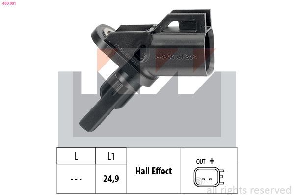 KW ABS sensor Article number: 460 001 cheaply