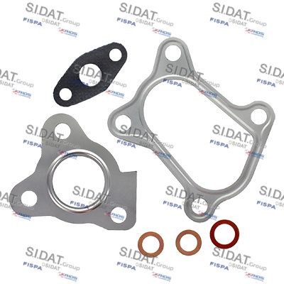SIDAT 47.753 Mounting Kit, charger CORSA 1.7 DTI 16V (F08, F68) 75 PS Diesel 2006