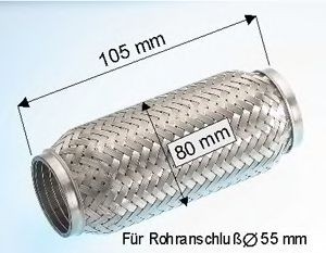 EBERSPÄCHER Flex Hose, exhaust system Article number: 99.007.79 cheaply