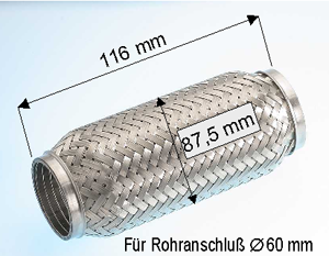 EBERSPÄCHER Flexrohr, Abgasanlage Artikelnummer: 99.008.79 kaufen
