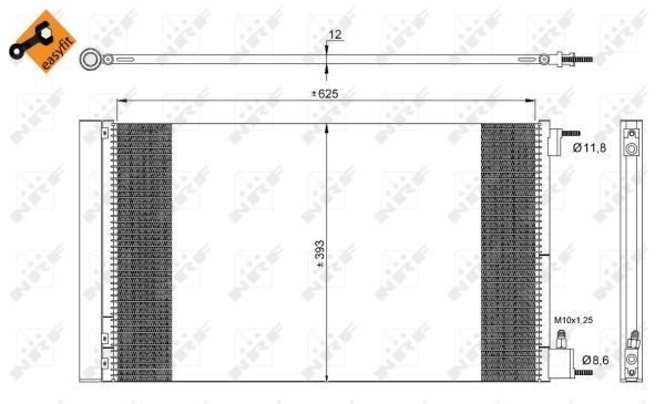 NRF EGR Module Article number: 48303 cheaply
