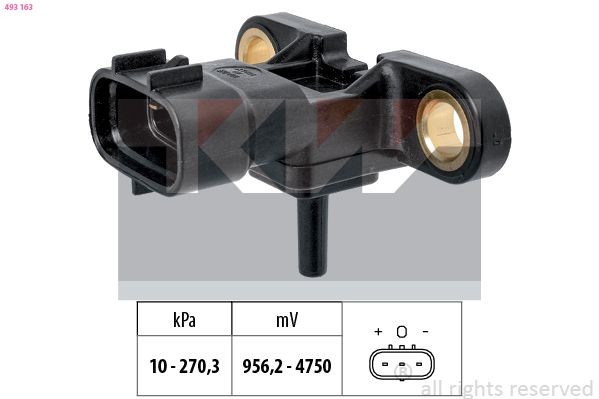 KW Air Pressure Sensor, height adaptation Article number: 493 163 cheaply