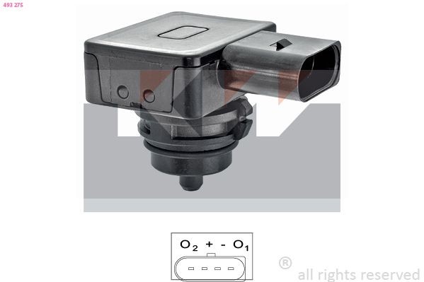 KW Pressure Sensor, brake booster Article number: 493 275 cheaply