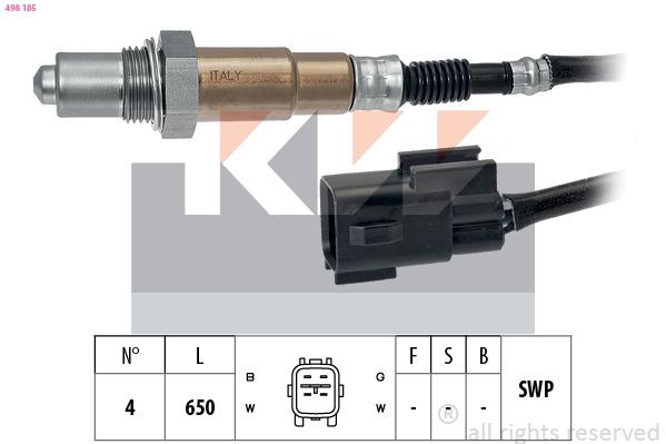 KW Lambdasonde Varenummer: 498 185 billige