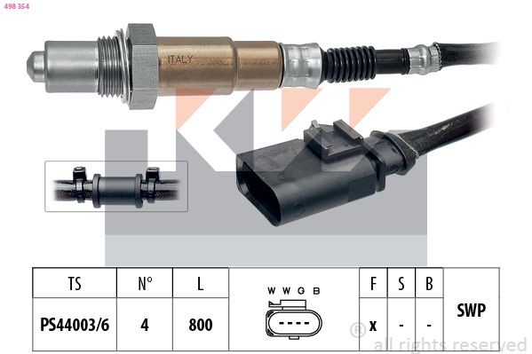 KW Lambda andur Artikli number: 498 354 soodsalt