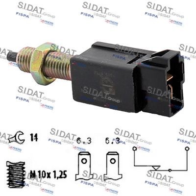 FISPA Brake Light Switch Article number: 5.140017 cheaply