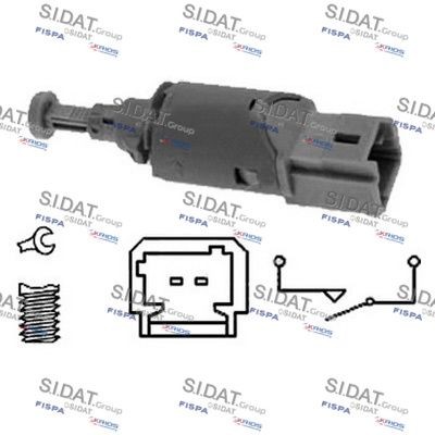 SIDAT Brake Light Switch Article number: 5.140094 cheaply