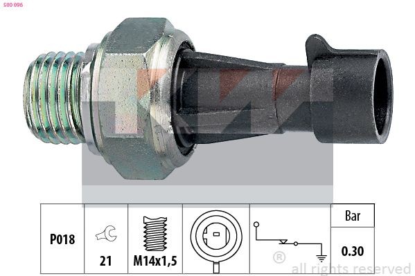 KW Oil Pressure Switch Article number: 500 096 cheaply