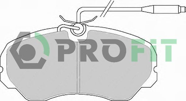 PROFIT Brake pad set Article number: 5000-0510 cheaply