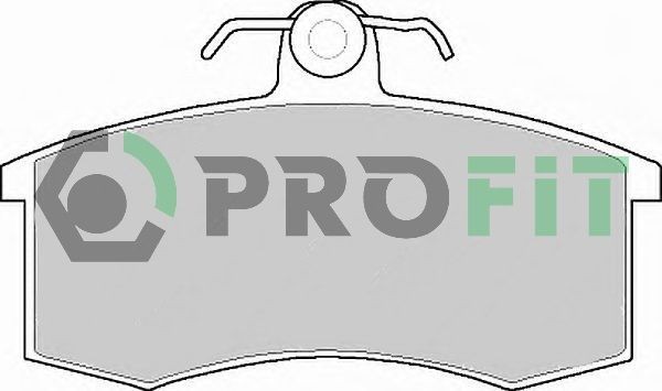 PROFIT Brake pad set Article number: 5000-0527 cheaply