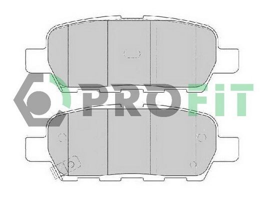 PROFIT Brake pad set Article number: 5000-1693 cheaply