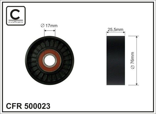 CAFFARO Strammehjul, kilerem Varenummer: 500023 billige