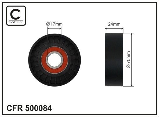 CAFFARO Strammehjul, kilerem Varenummer: 500084 billige