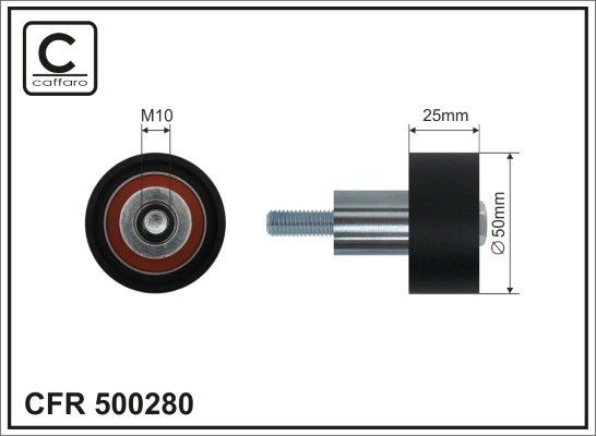 CAFFARO Medløberhjul, tandrem Varenummer: 500280 billige