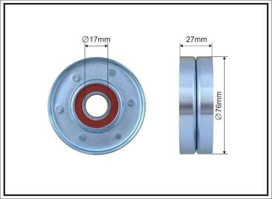 CAFFARO Tensioner pulley Article number: 500316 cheaply