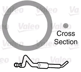 VALEO Seal, coolant tube Article number: 509155 cheaply