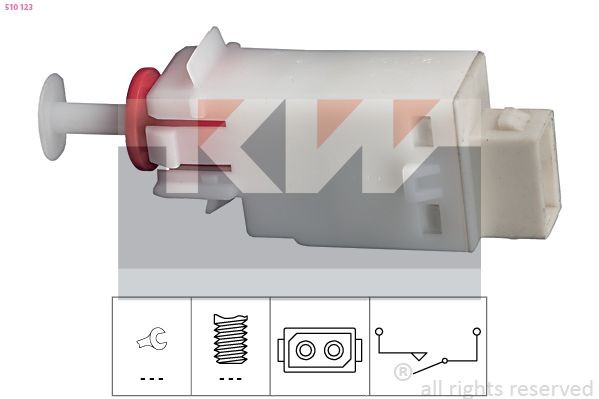 KW Switch, clutch control (cruise control) Article number: 510 123 cheaply