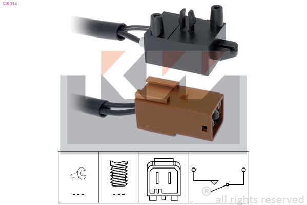 KW Switch, clutch control (cruise control) Article number: 510 214 cheaply