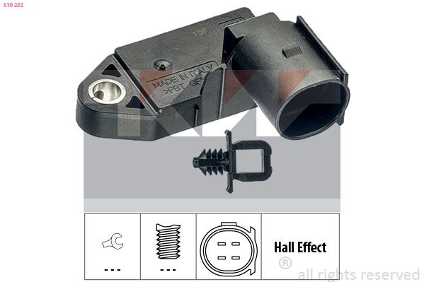 KW Brake Light Switch Article number: 510 232 cheaply
