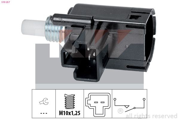 KW Switch, clutch control (cruise control) Article number: 510 257 cheaply