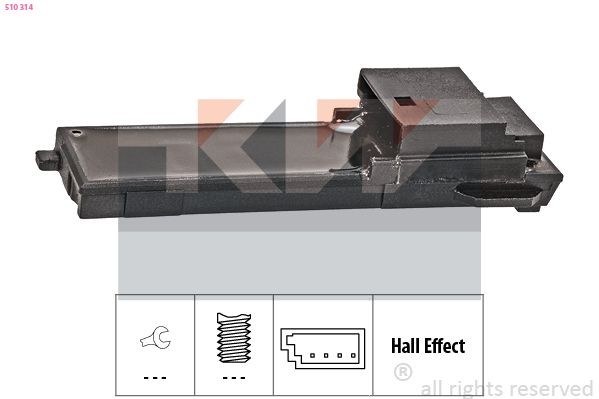 KW Switch, clutch control (cruise control) Article number: 510 314 cheaply