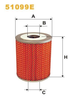 WIX FILTERS Oil filter Article number: 51099E cheaply