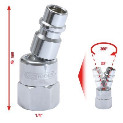 KS TOOLS Connettore / Distributore, Tecnica aria compressa Numero articolo: 515.3394 poco costoso