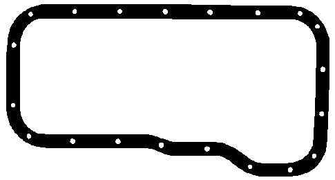 ELRING Oil sump gasket Article number: 191.965 cheaply