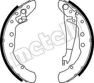 METELLI Brake Shoe Set Article number: 53-0009 cheaply