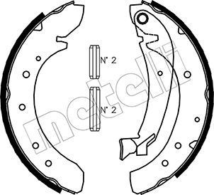 METELLI Brake Shoe Set Article number: 53-0073 cheaply