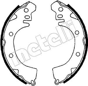 METELLI Brake Shoe Set Article number: 53-0252 cheaply