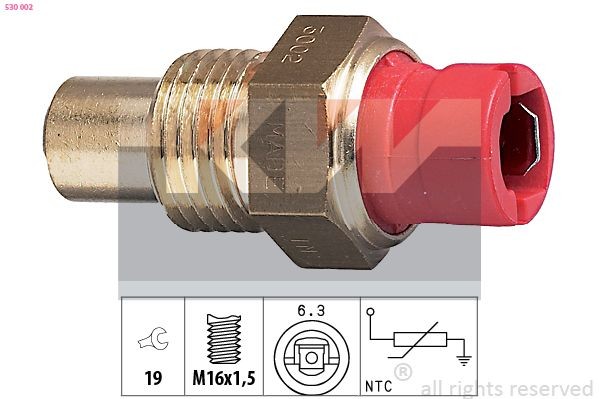 KW Sensor, coolant temperature Article number: 530 002 cheaply