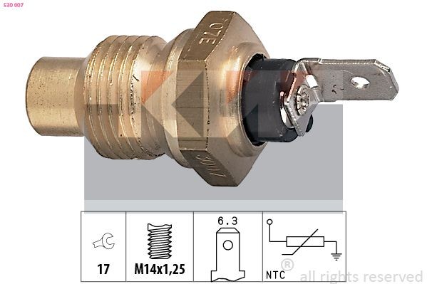 KW Sensor, coolant temperature Article number: 530 007 cheaply
