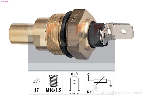 KW Sensor, coolant temperature Article number: 530 042 cheaply
