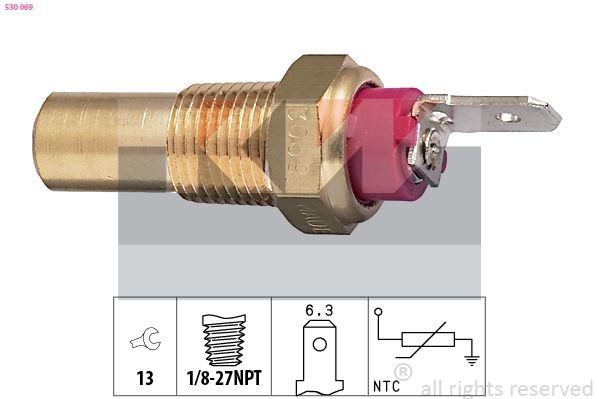 KW Sensor, coolant temperature Article number: 530 069 cheaply