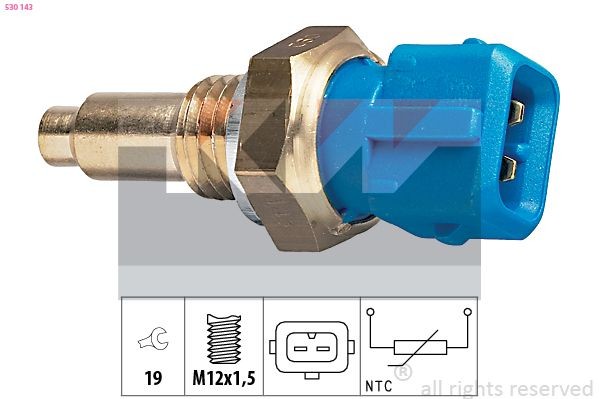 KW Sensor, coolant temperature Article number: 530 143 cheaply